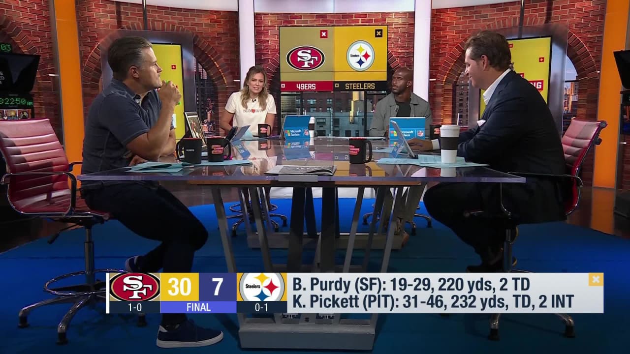 ‘GMFB’ reacts to 49ers Week 1 win over Steelers